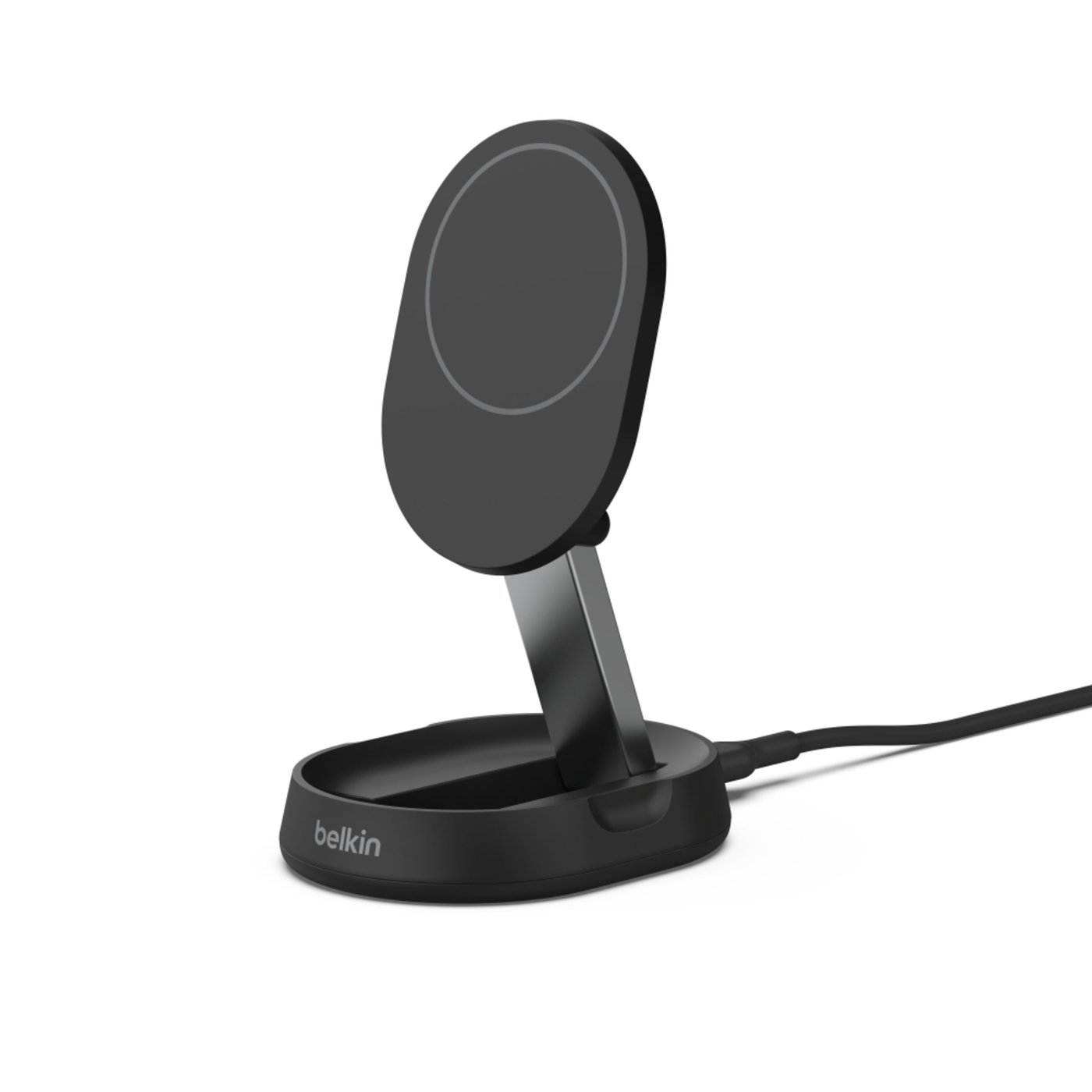 Belkin BoostCharge Pro Ladestativ med Qi2 15 W Svart