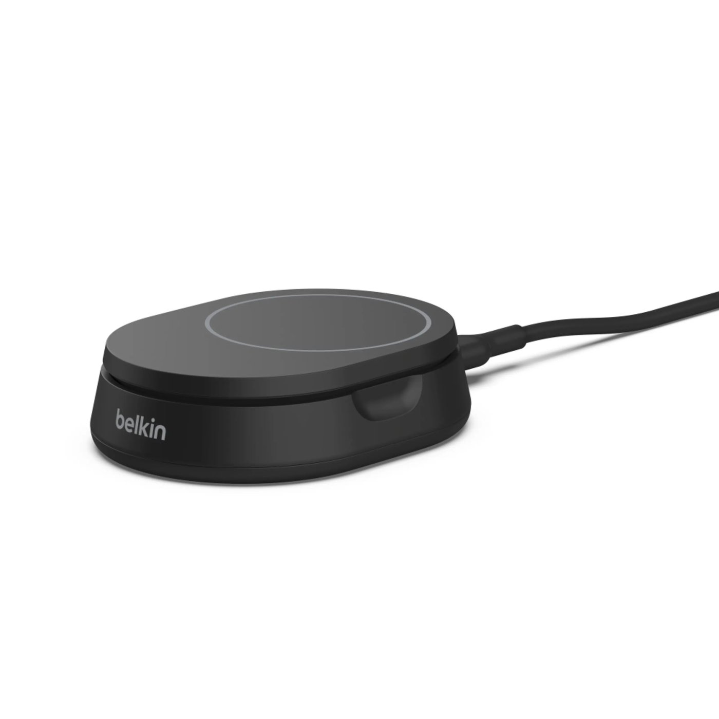 Belkin BoostCharge Pro Laddställ med Qi2 15 W Svart