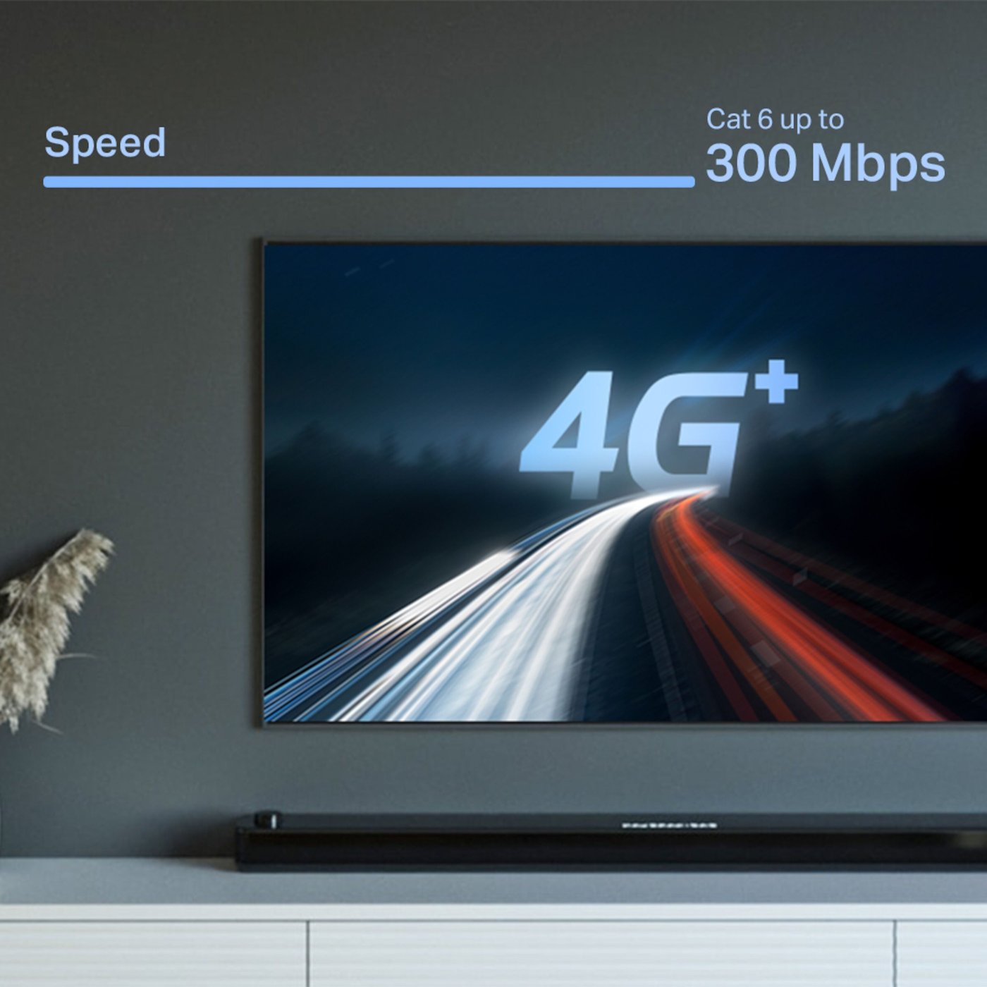 TP-link X10-4G 4G+-ruter med modem AX1500