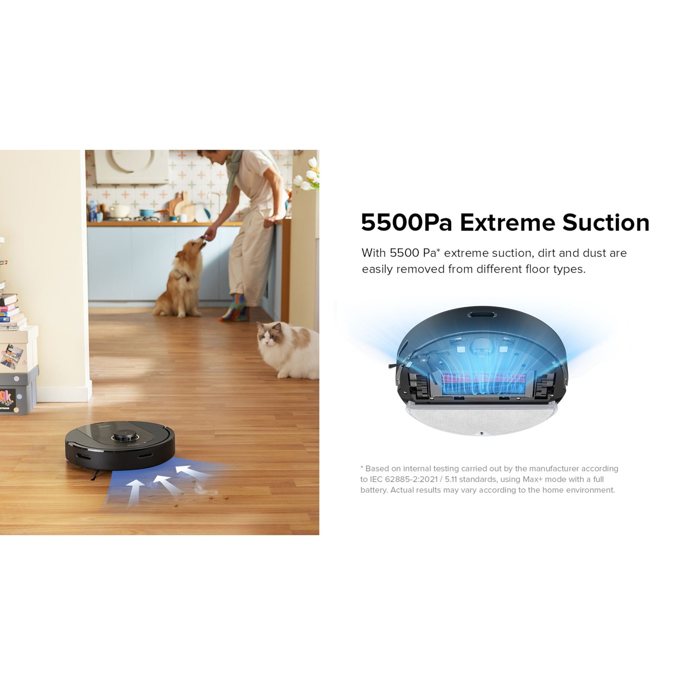 Roborock Q5 Pro+ Helautomatisk robotstøvsuger