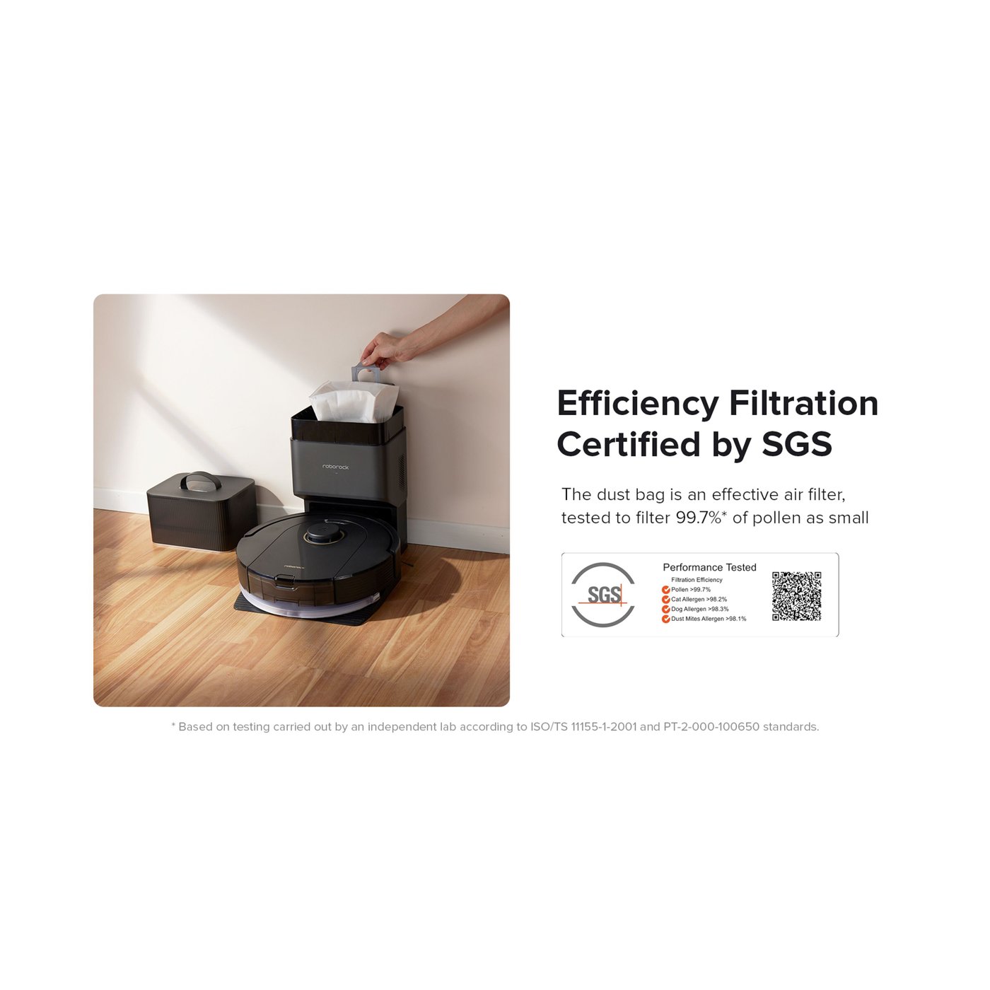 Roborock Q5 Pro+ Helautomatisk robotstøvsuger