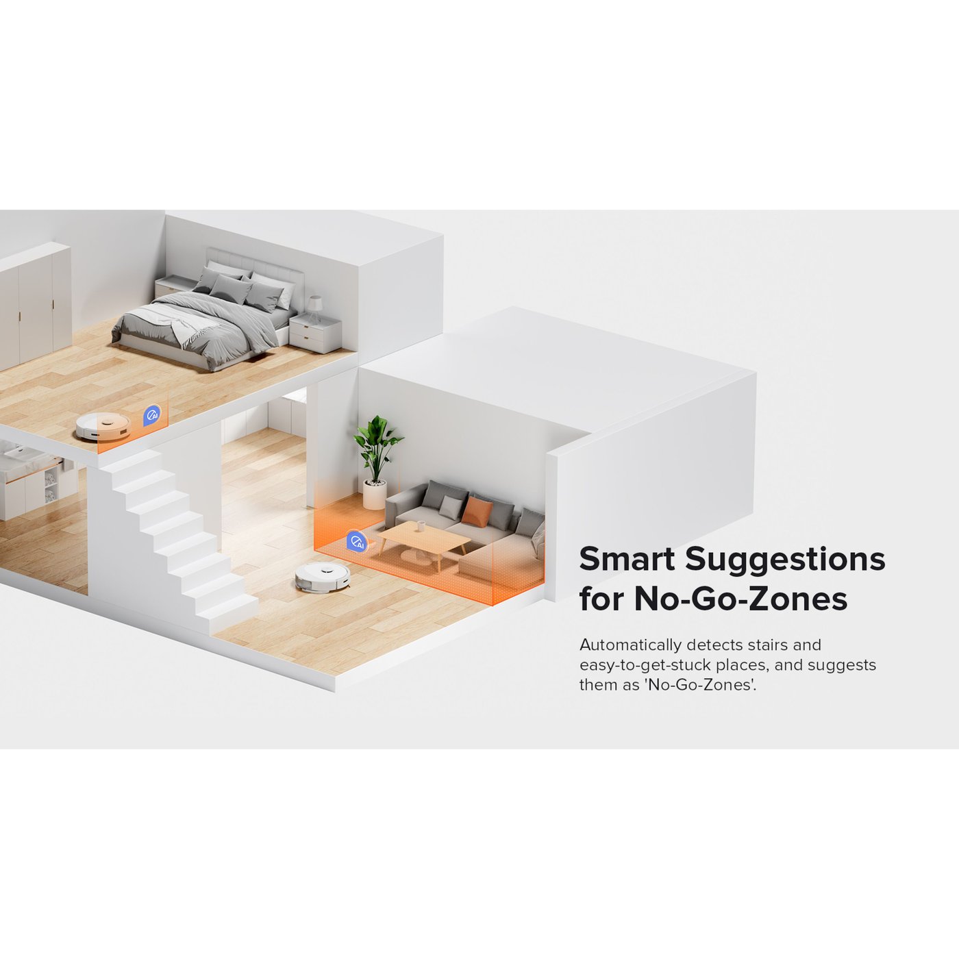 Roborock Q8 Max Robotdammsugare Vit