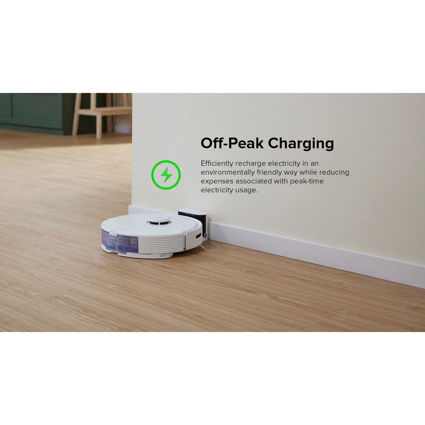 Roborock Q8 Max Robotdammsugare Vit