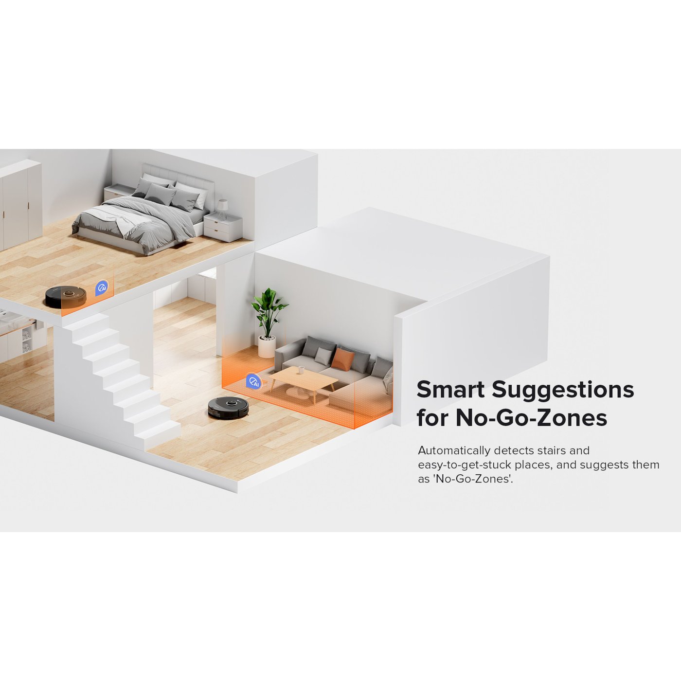 Roborock Q8 Max Robotstøvsuger Svart