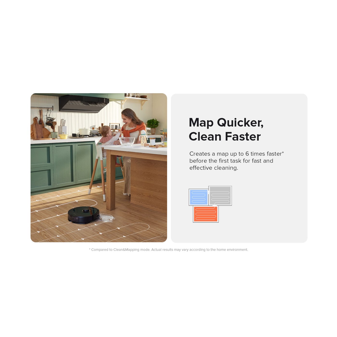 Roborock Q8 Max Robotstøvsuger Svart