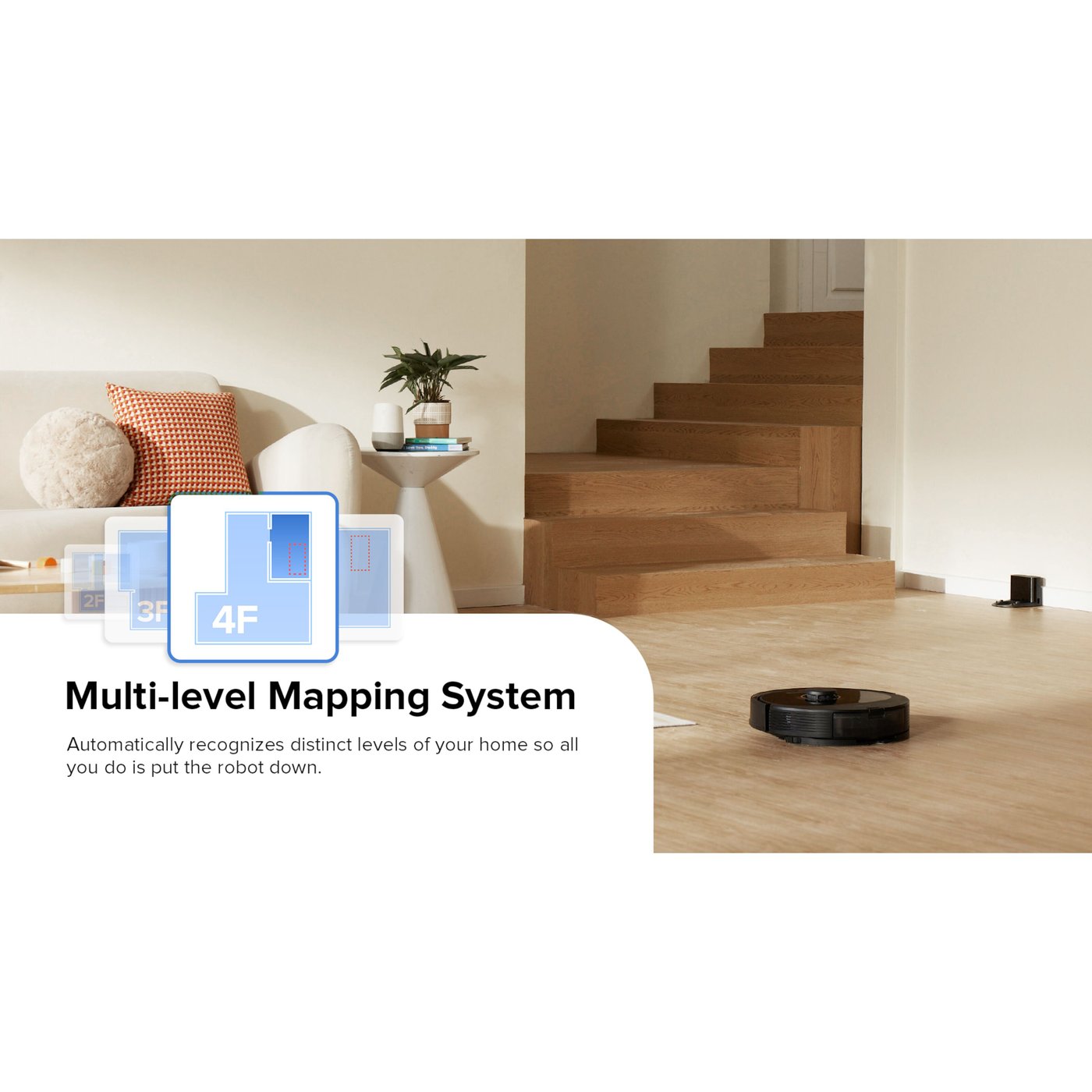 Roborock Q8 Max Robotstøvsuger Svart