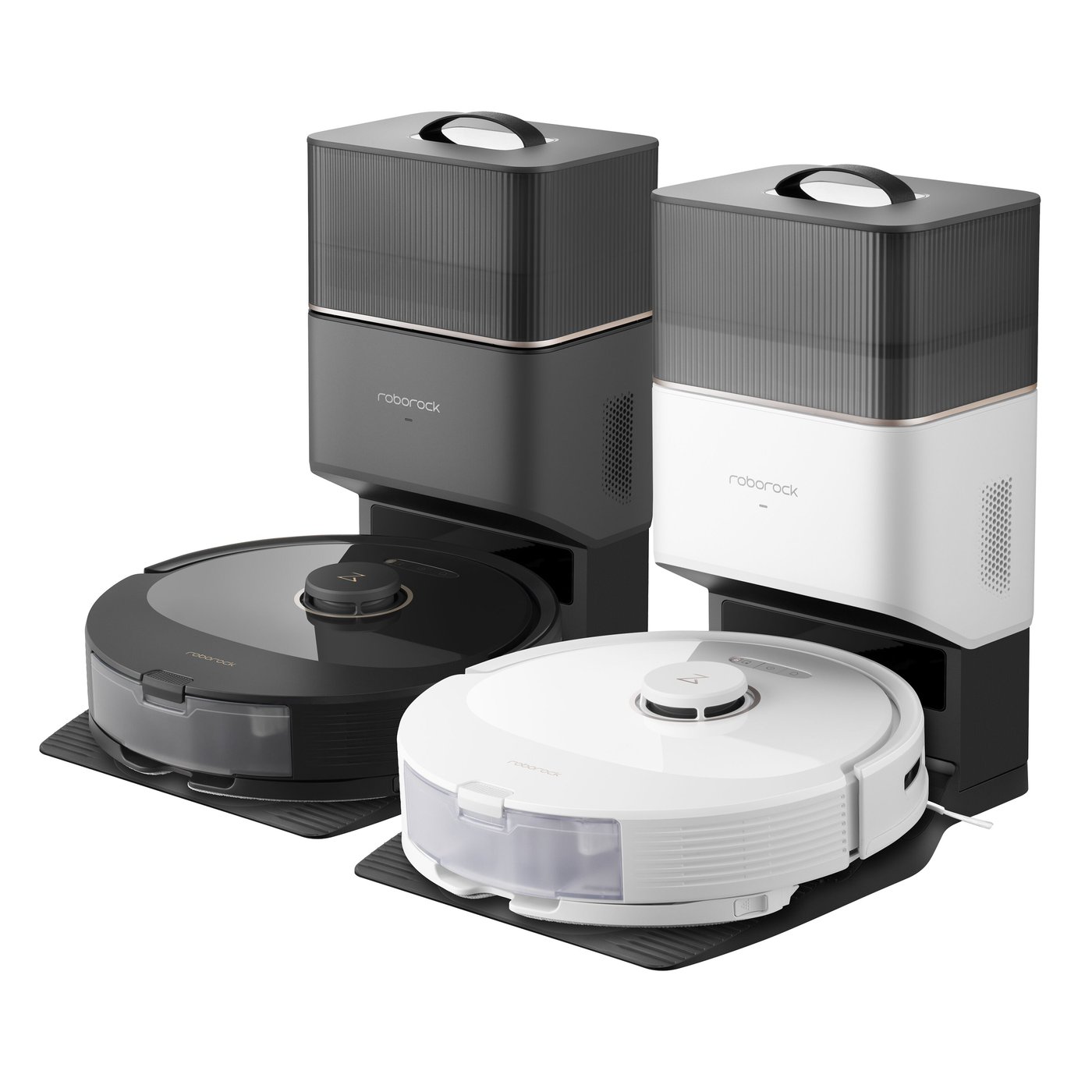 Roborock Q8 Max+ Helautomatisk robotstøvsuger Svart