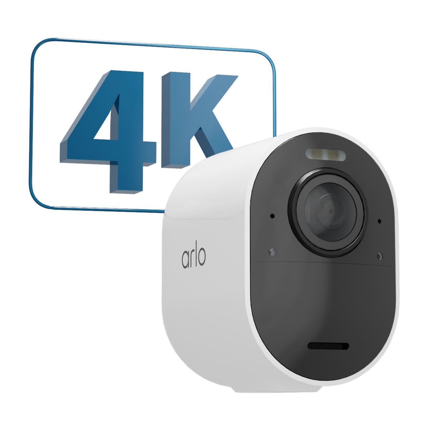 Arlo Ultra 2 Spotlight Extra Trådlös Övervakningskamera 1-pack Vit