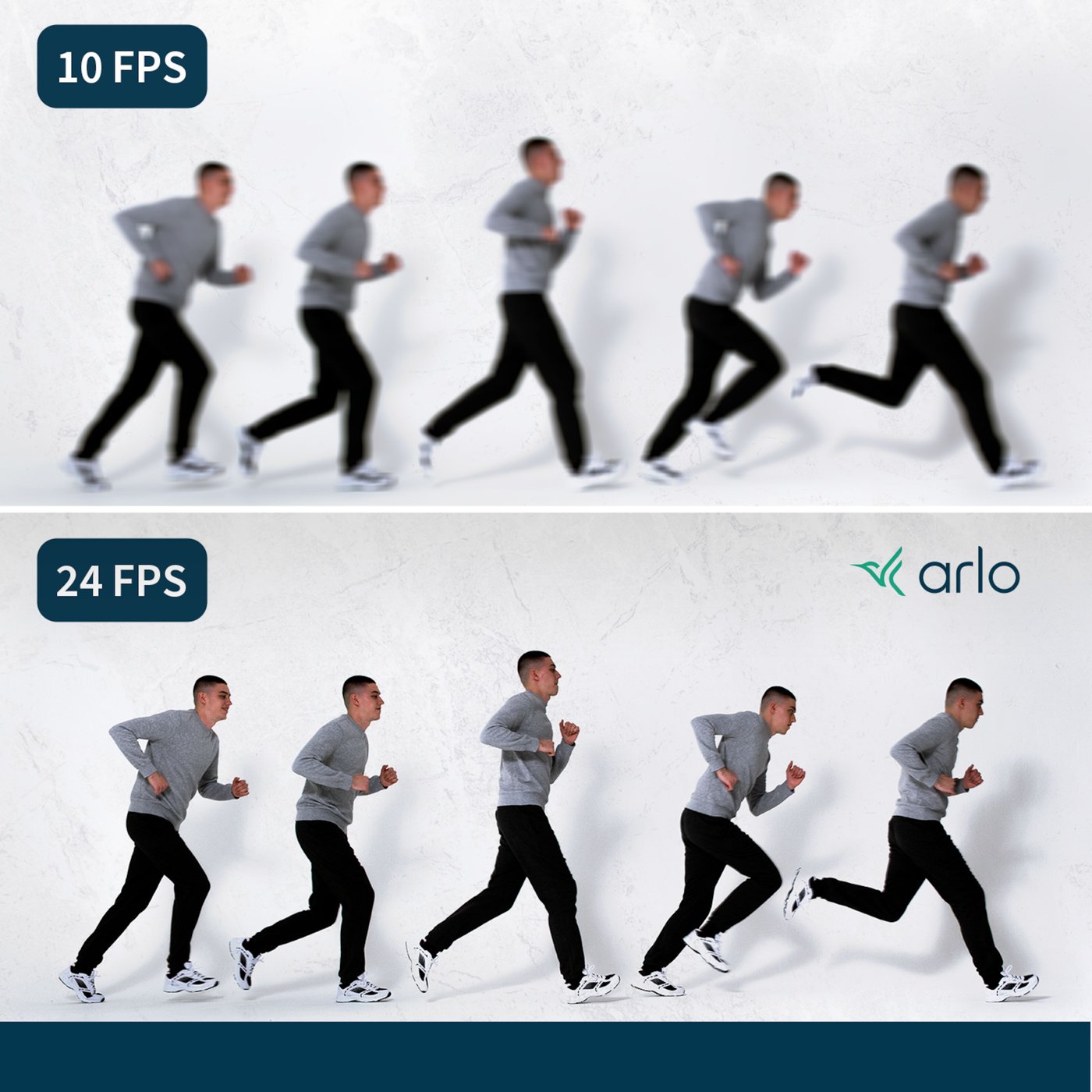 Arlo Ultra 2 Spotlight Trådløst overvåkingskamera 3-pk.