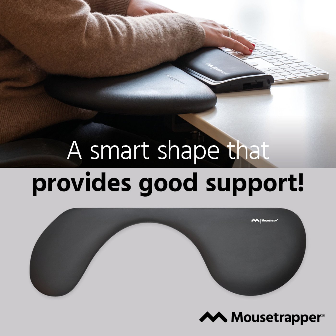 MouseTrapper TB215 Underarmsstøtte for tastatur