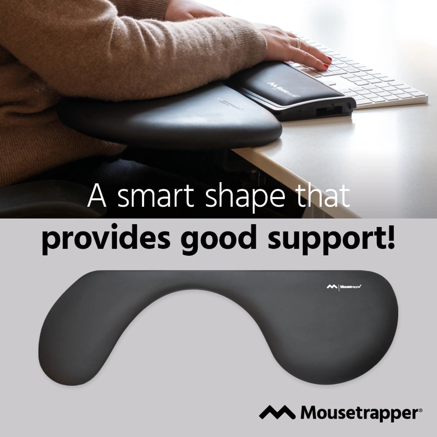 MouseTrapper TB215 Underarmsstøtte for tastatur