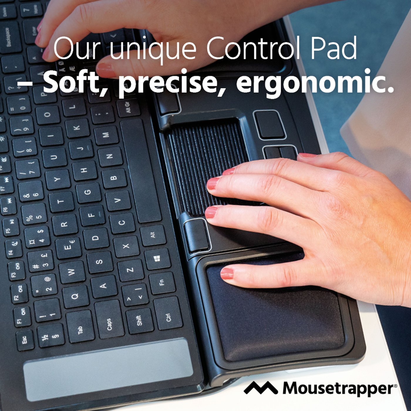 MouseTrapper TB215 Underarmsstøtte for tastatur