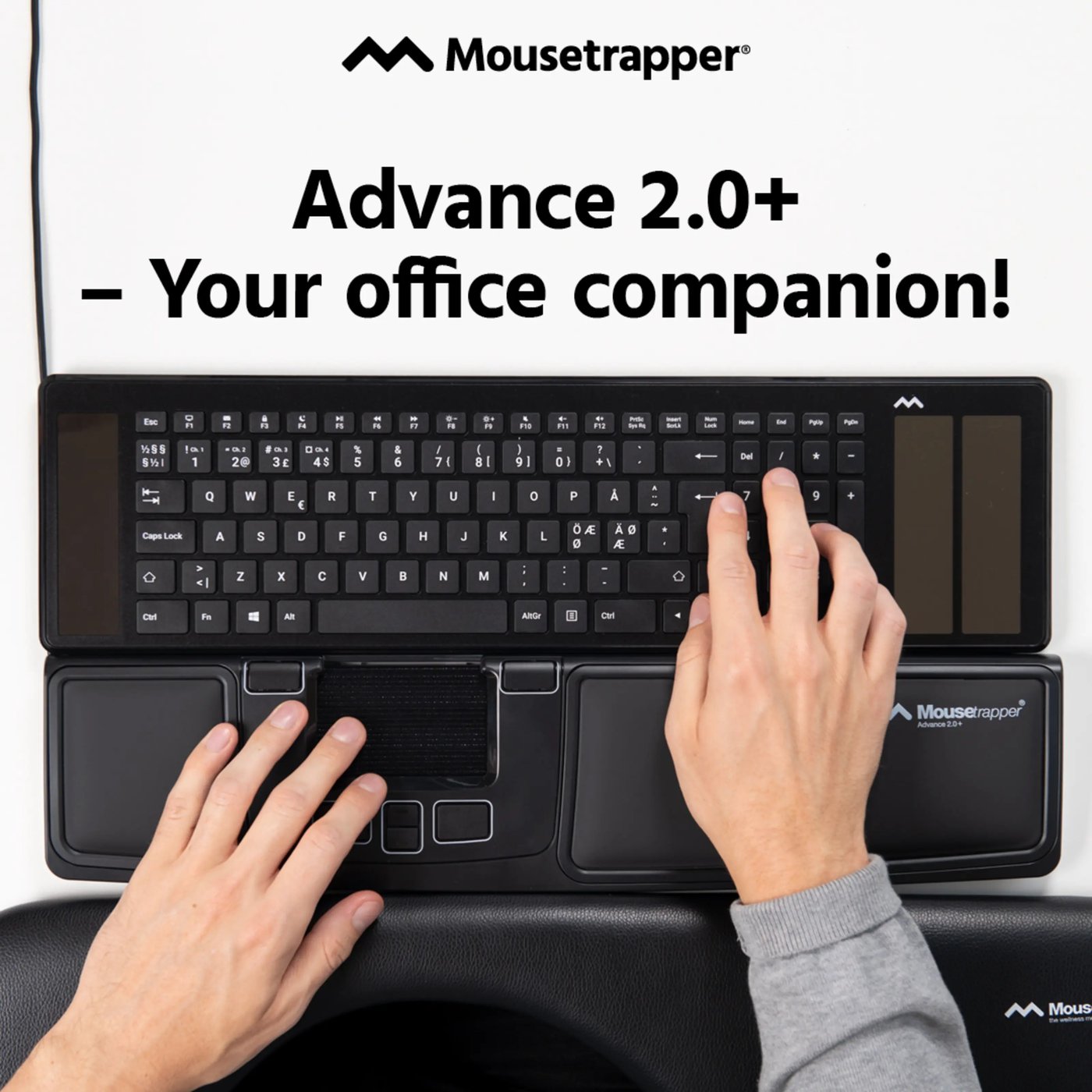 MouseTrapper Advance 2.0+ Ergonomisk mus
