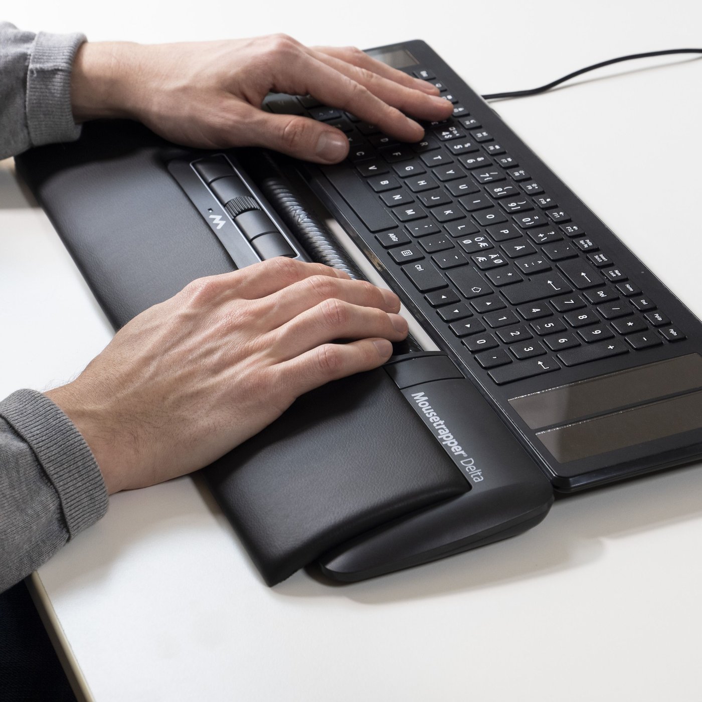 MouseTrapper Delta Extended Ergonomisk mus