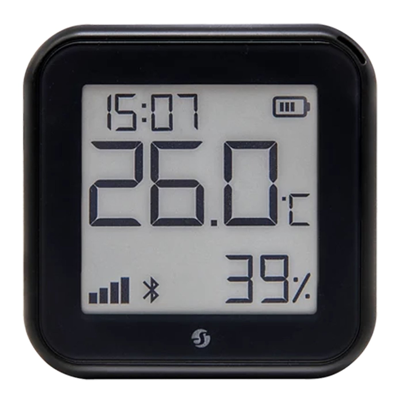 Shelly H&T Gen 3 Termometer och hygrometer Svart