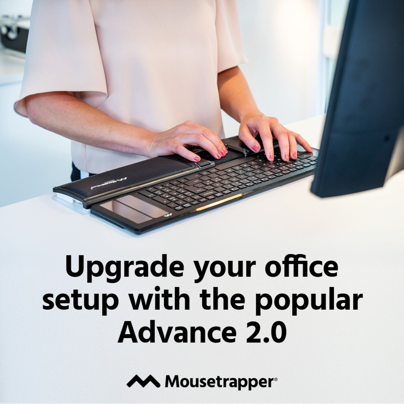 MouseTrapper Advance 2.0 Ergonomisk mus