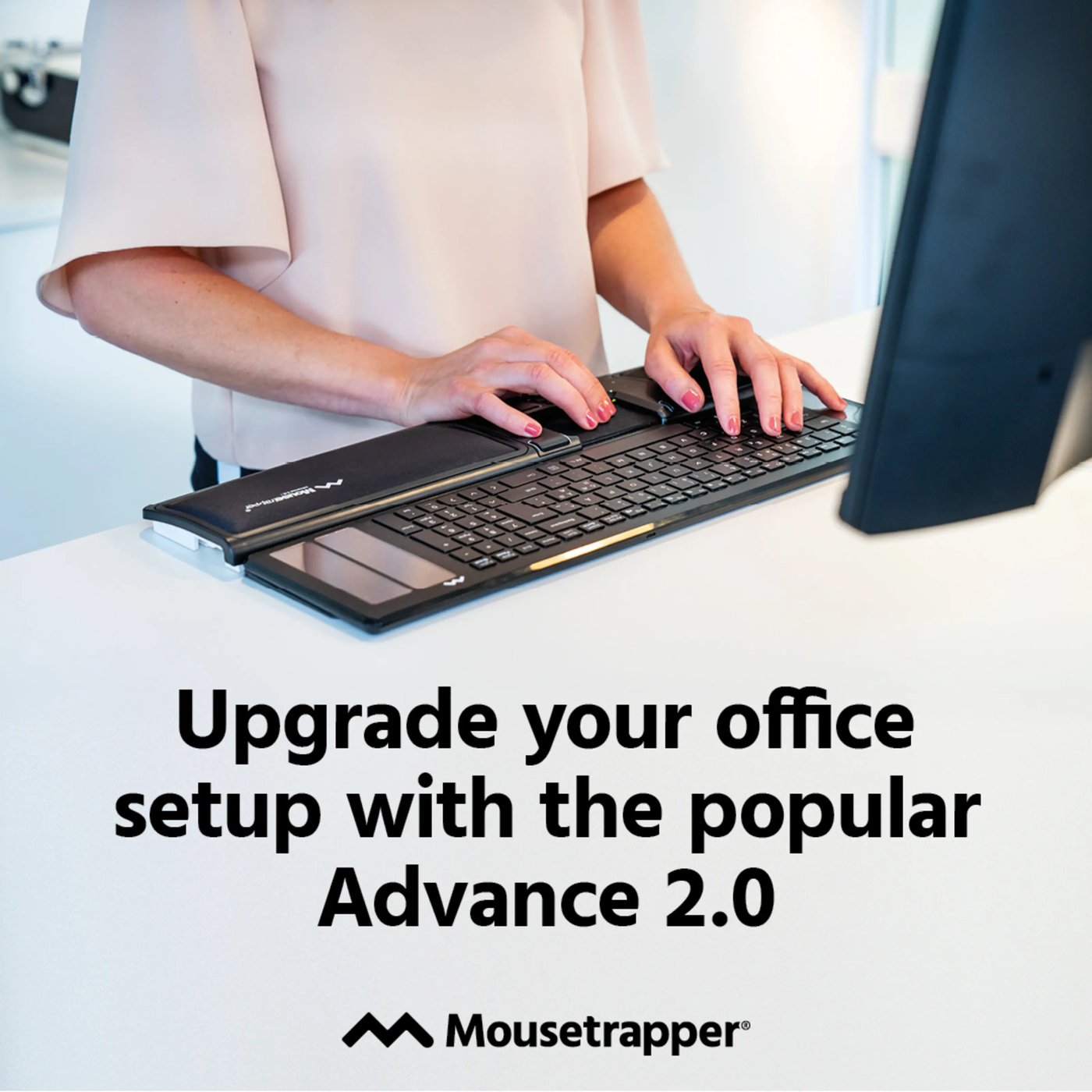 MouseTrapper Advance 2.0 Ergonomisk mus