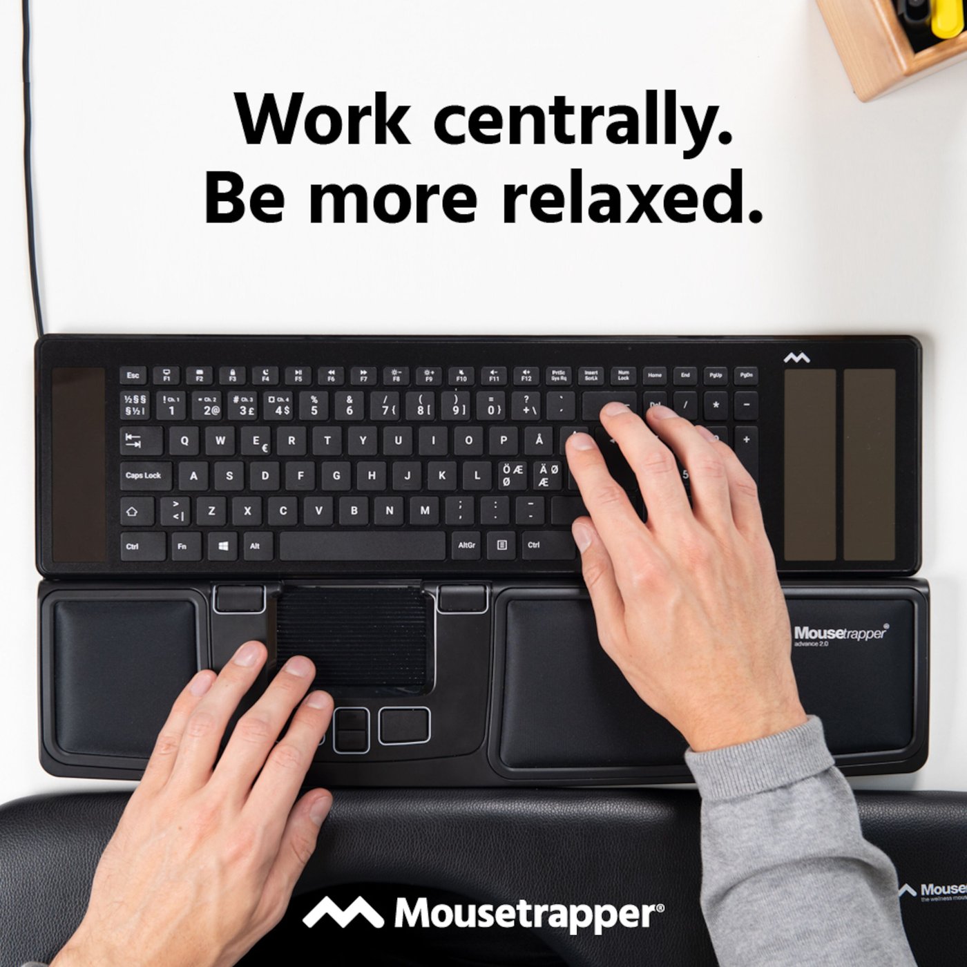 MouseTrapper Advance 2.0 Ergonomisk mus