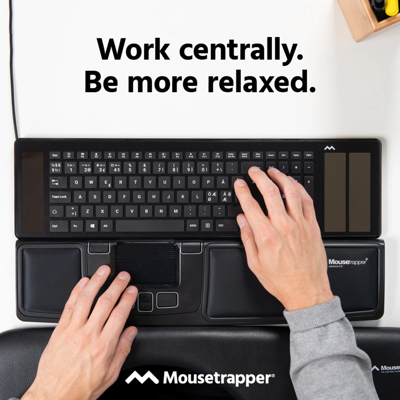 MouseTrapper Advance 2.0 Ergonomisk mus