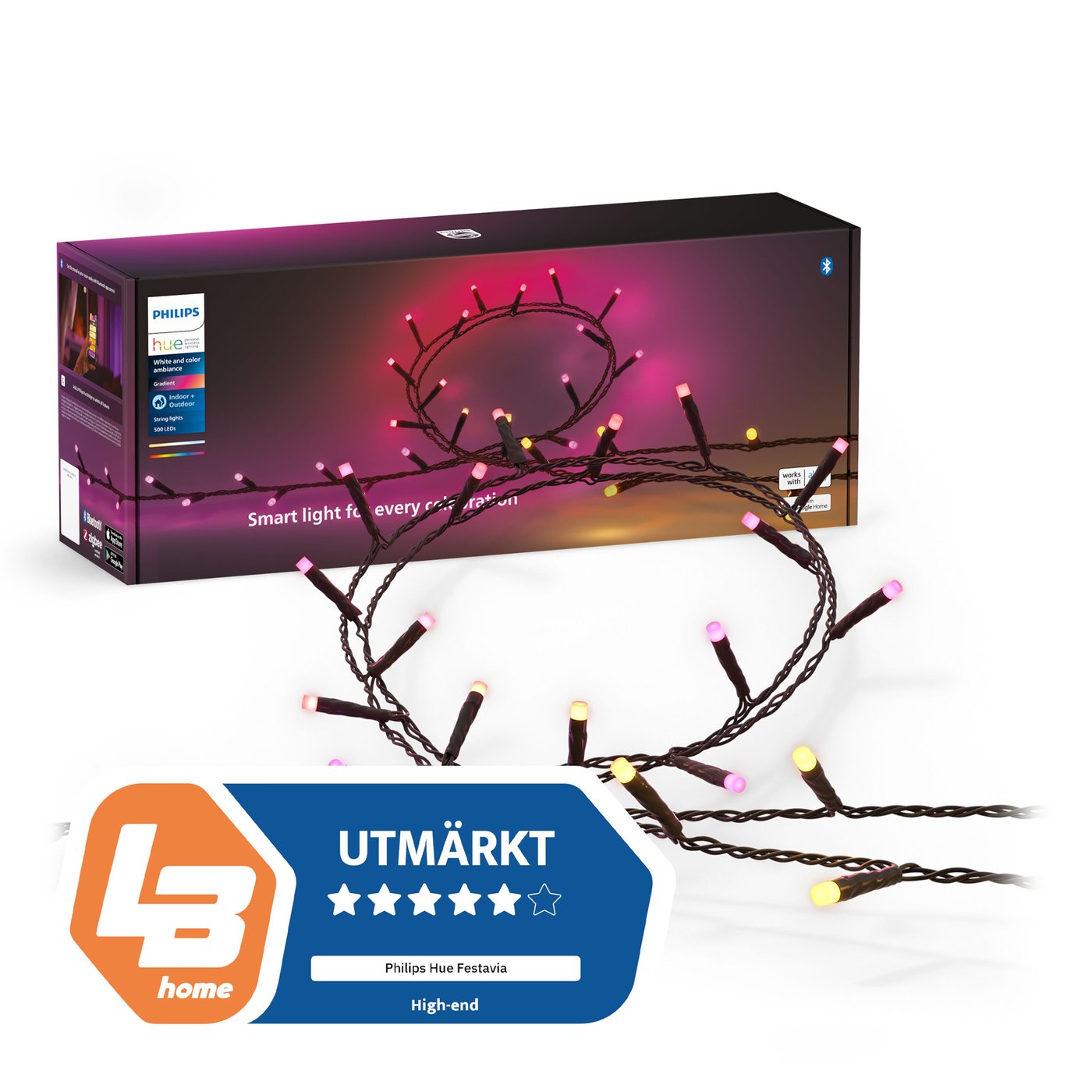 Philips Hue Festavia Ljusslinga 500 LED