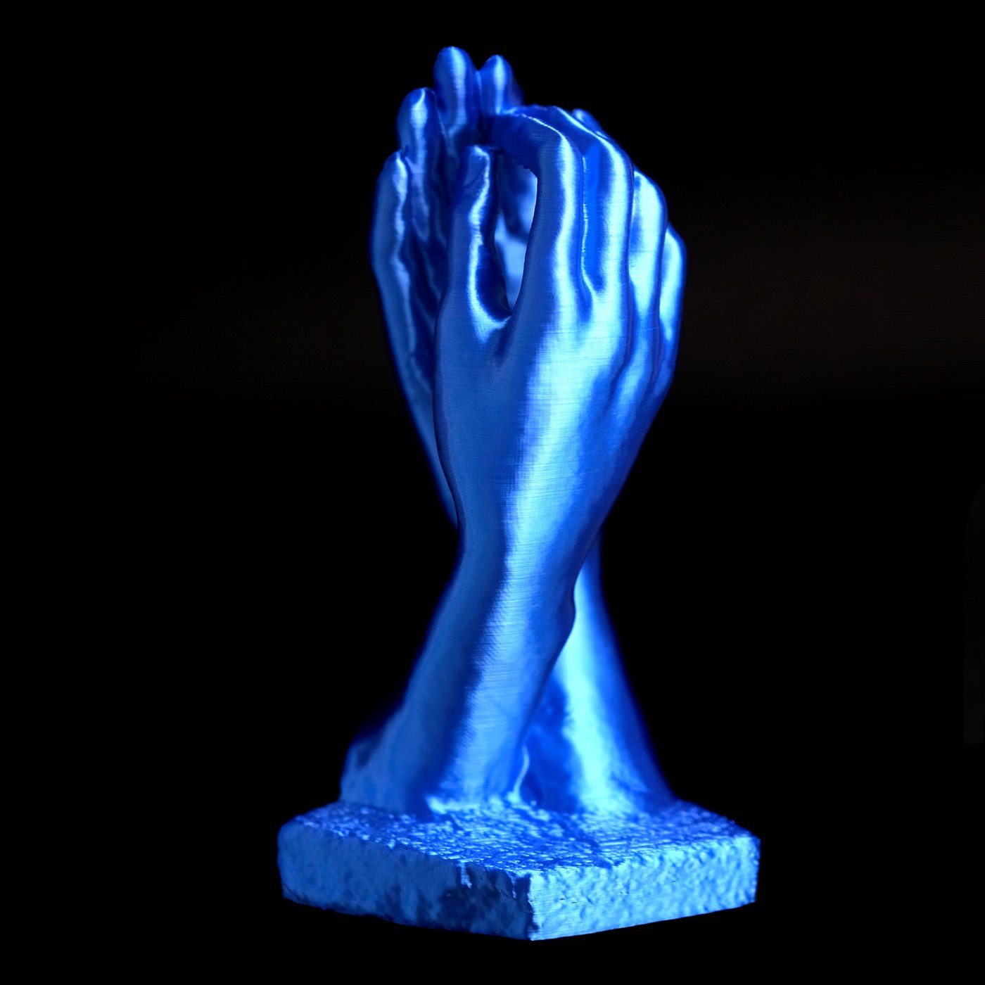 Addnorth PLA Premium Silk Filament for 3D-skriver - 1,75 mm Blå