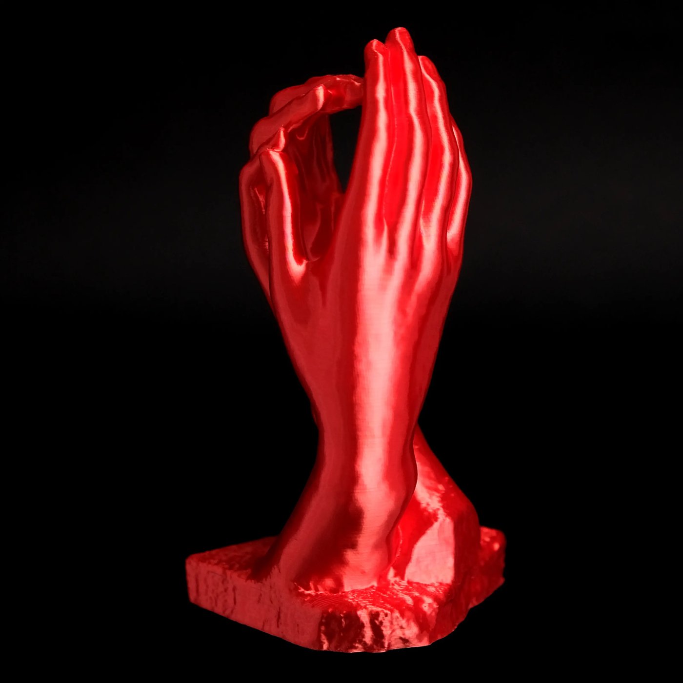 Addnorth PLA Premium Silk-filament för 3D-skrivare 1,75 mm Röd