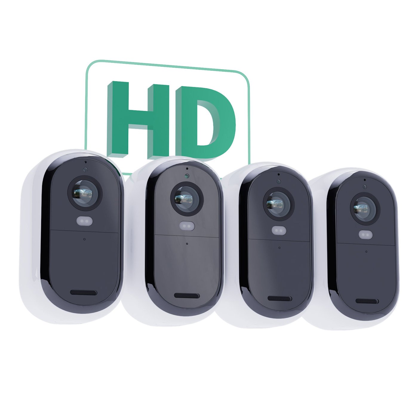 Arlo Essential 2 Overvåkingskamera HD 4-pk.
