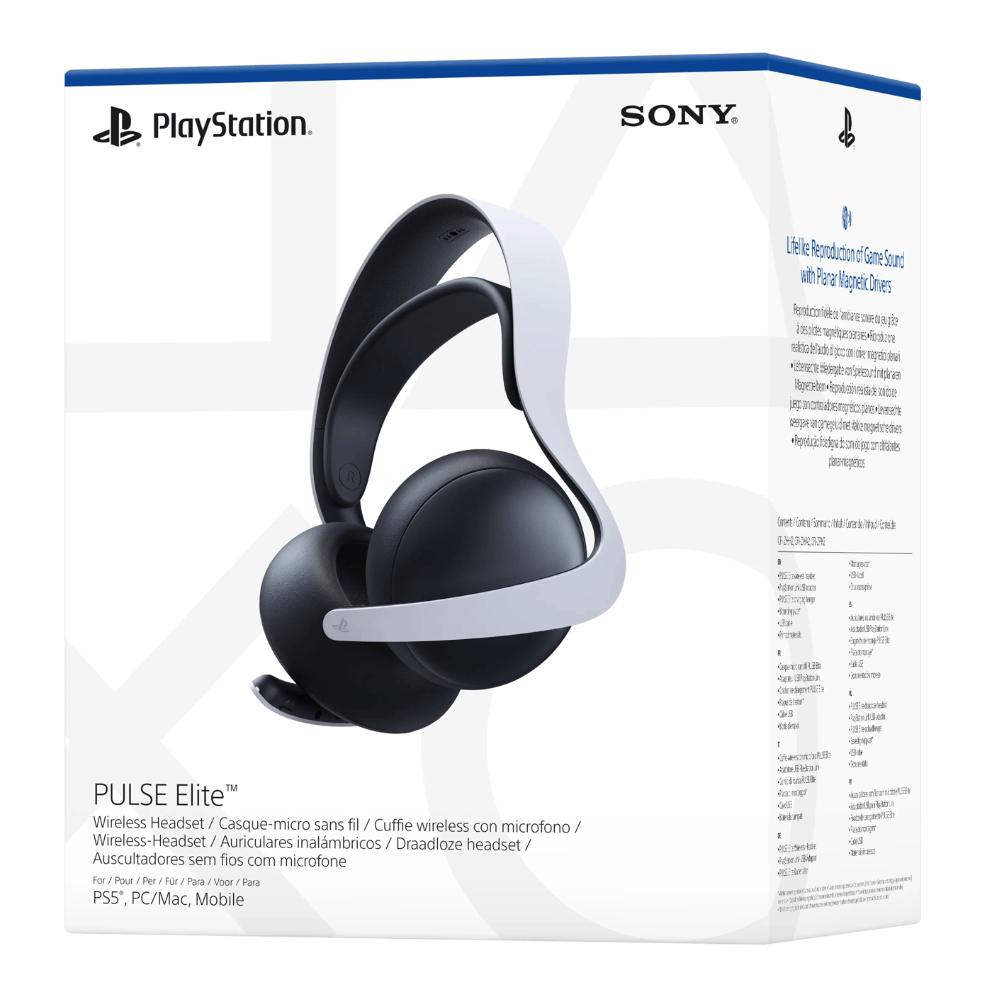 Sony Trådlöst Pulse Elite-headset för Playstation 5