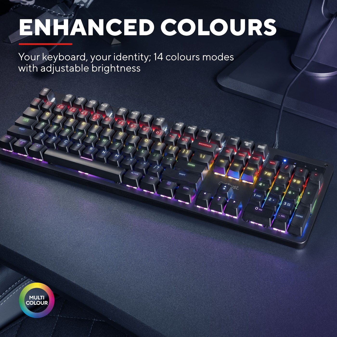 Trust GXT 863 Mekanisk tastatur