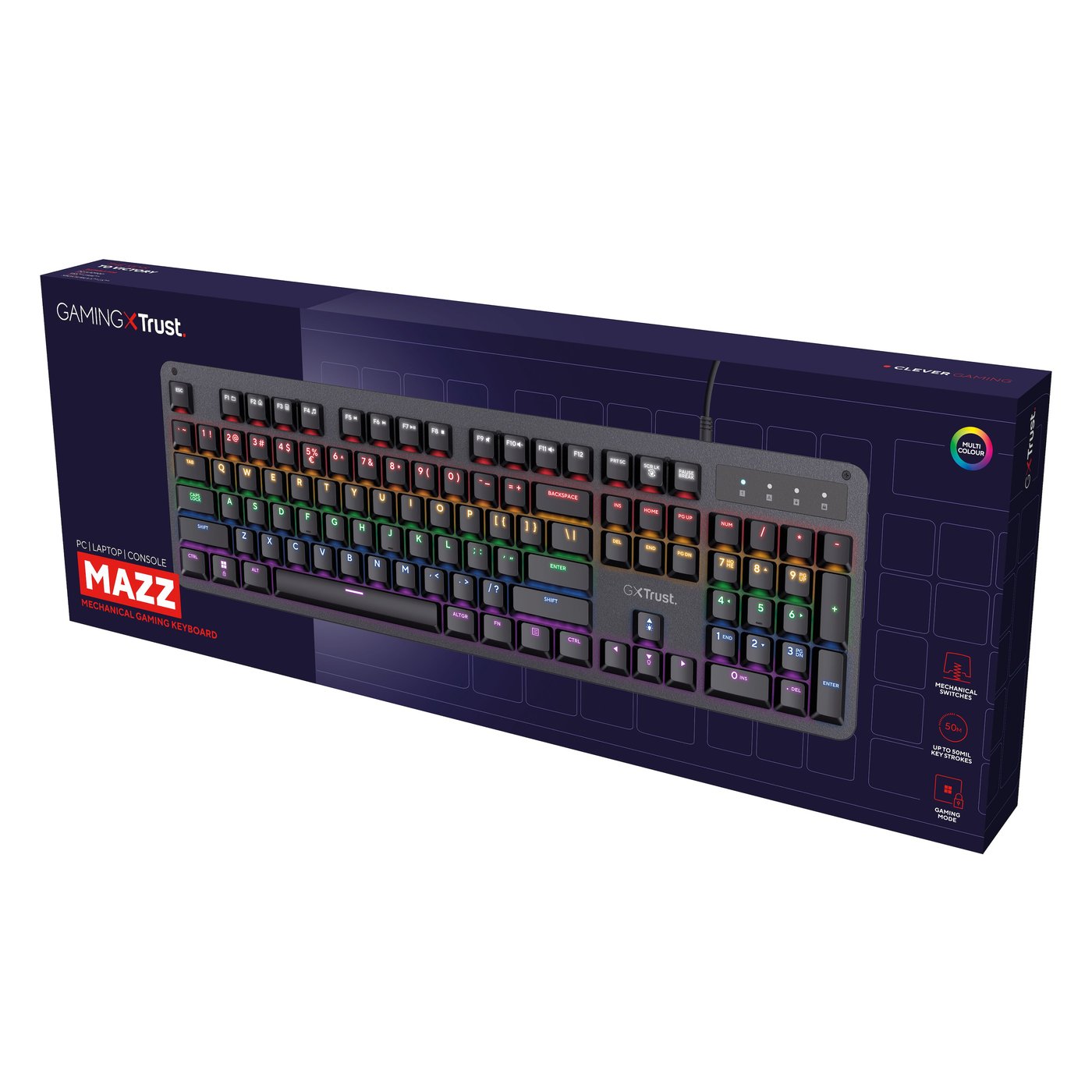 Trust GXT 863 Mekanisk tastatur