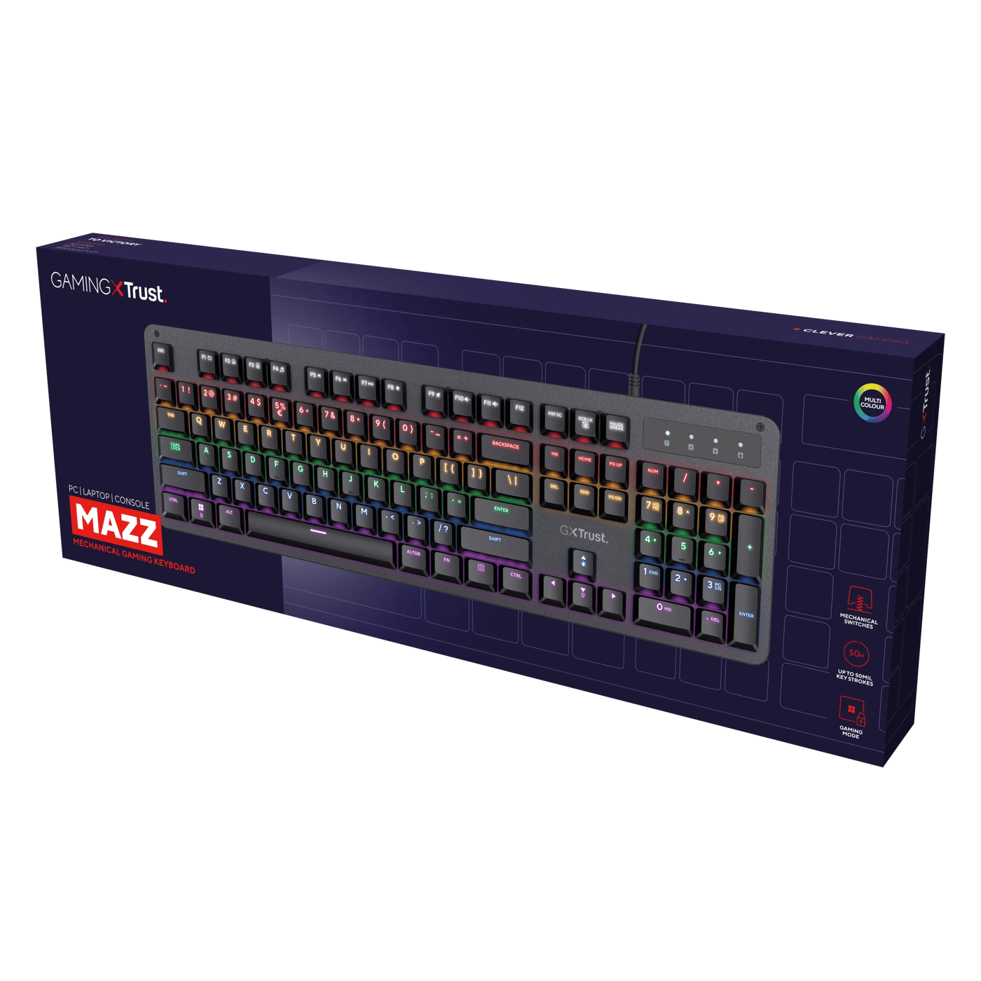 GXTrust GXT 863 Mekanisk tastatur