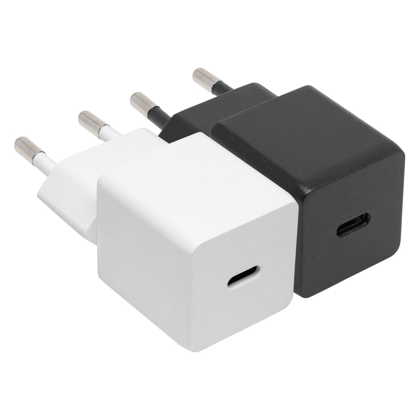 Linocell USB-C-lader med PD 20 W Hvit