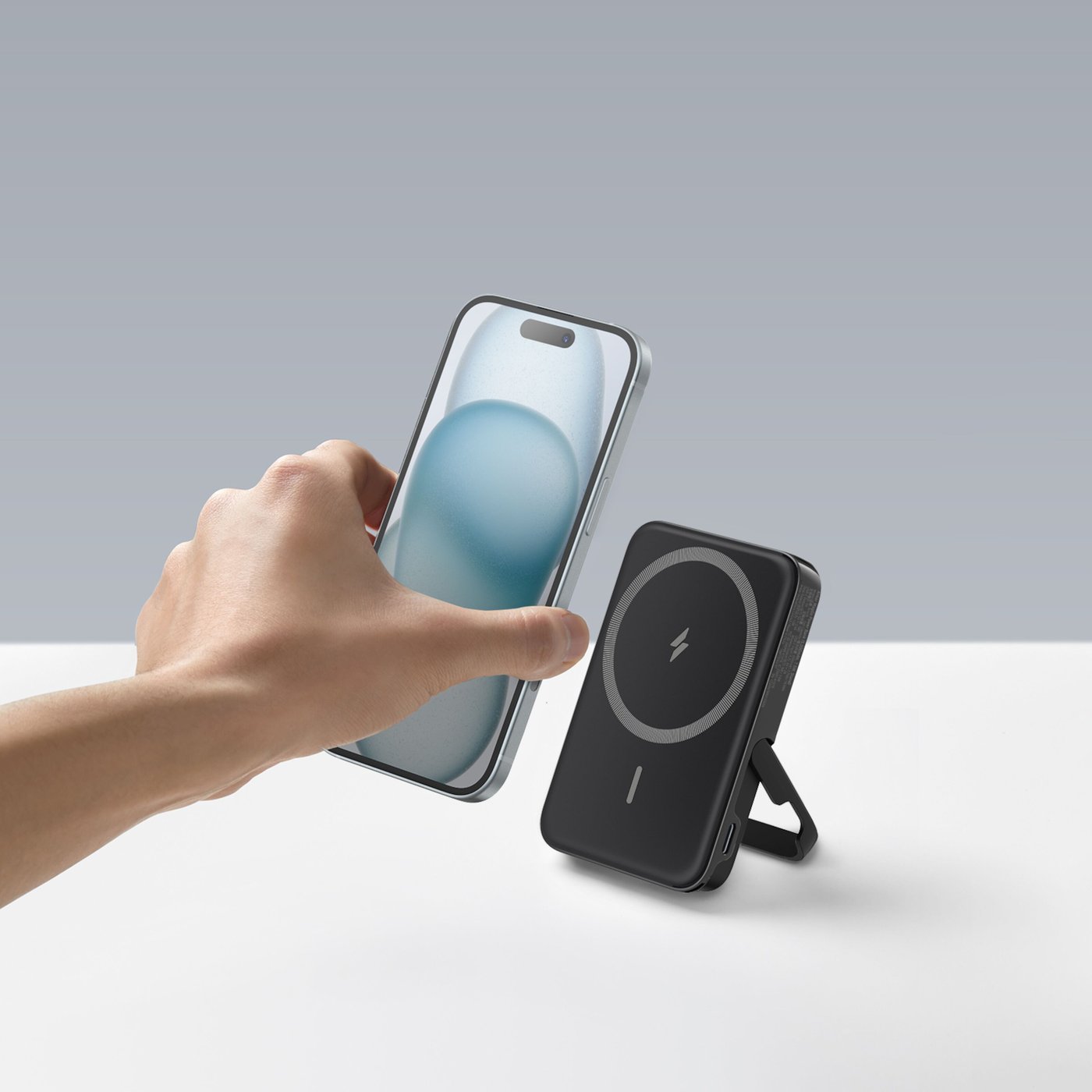 Anker MagGo Magnetisk powerbank for iPhone 5000 mAh