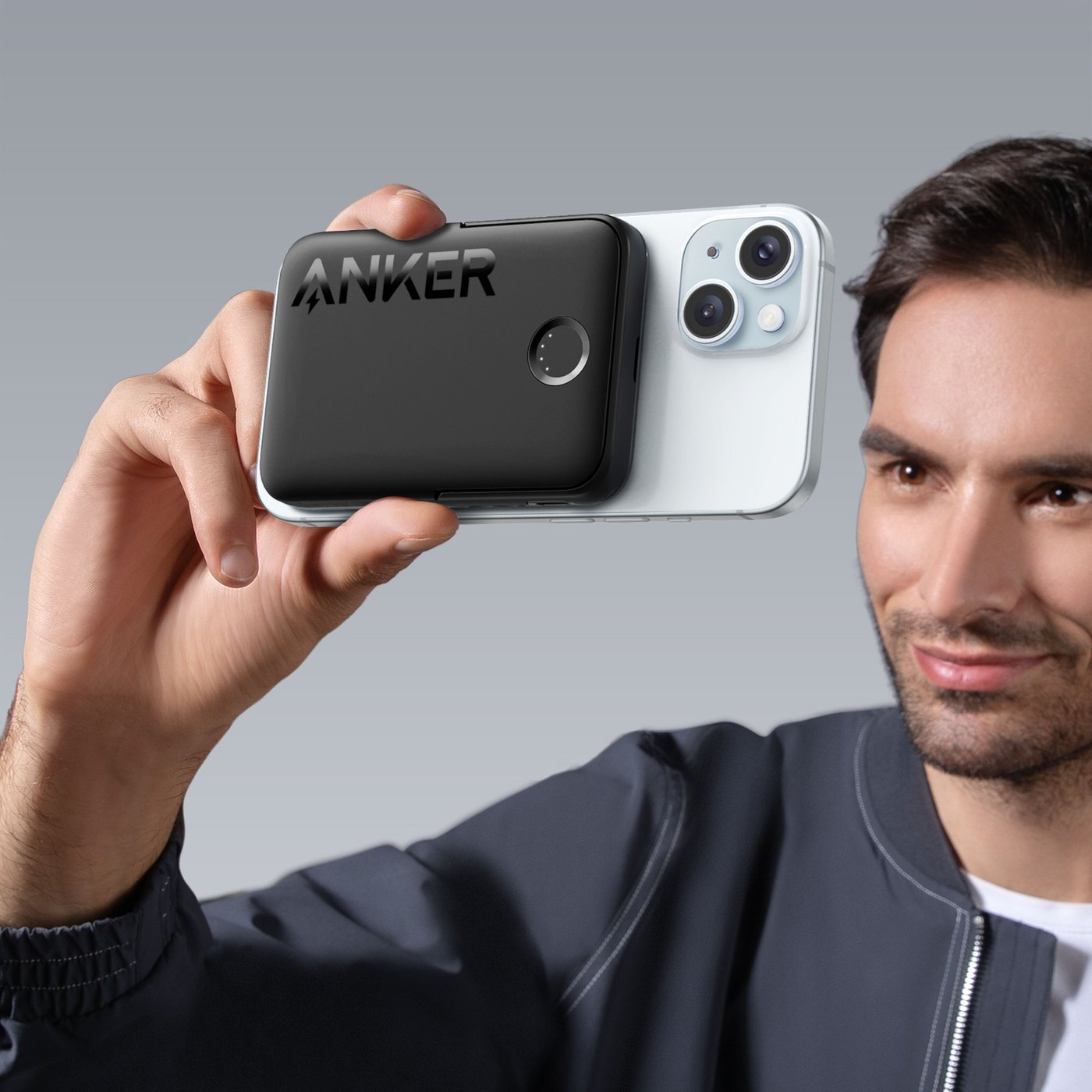 Anker MagGo Magnetisk powerbank for iPhone 5000 mAh