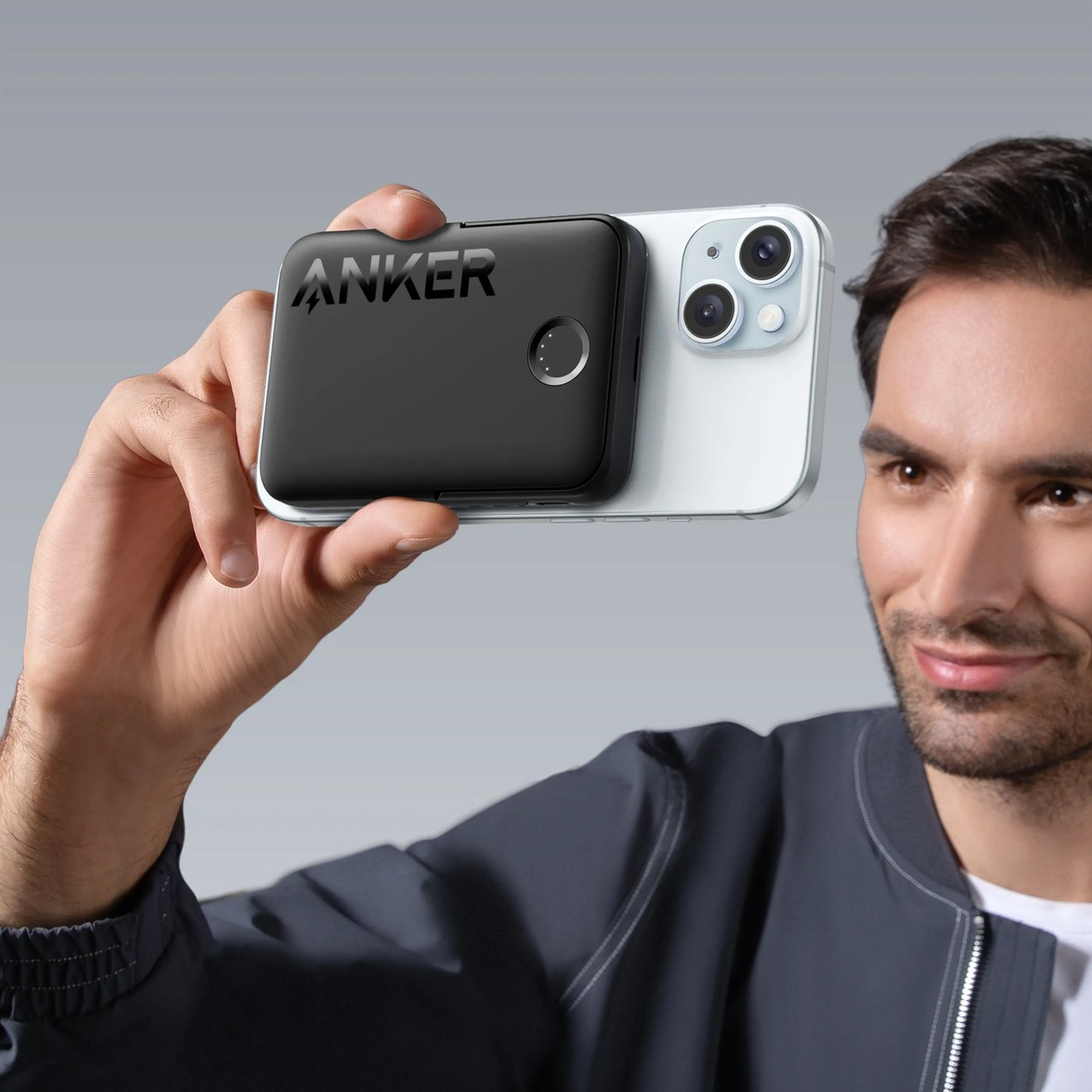 Anker MagGo Magnetisk powerbank for iPhone 5000 mAh