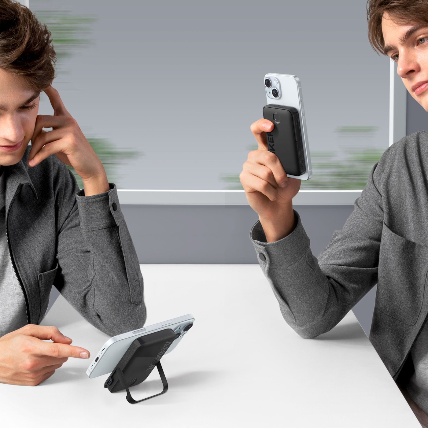 Anker MagGo Magnetisk powerbank for iPhone 5000 mAh