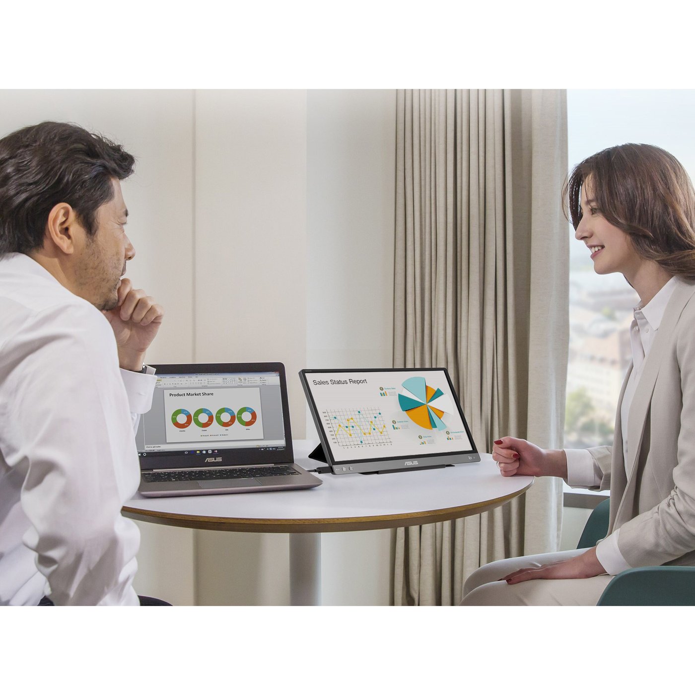 Asus ZenScreen MB14AC Portabel monitor 14" USB-A/USB-C