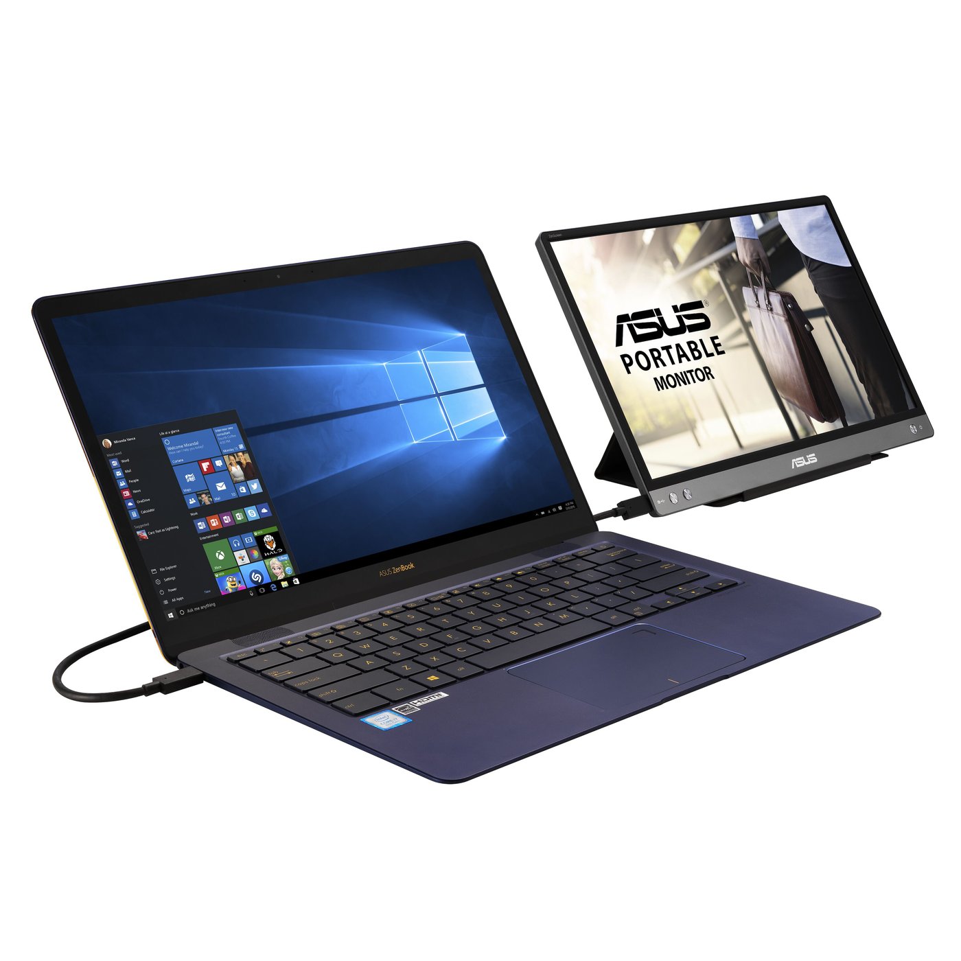 Asus ZenScreen MB14AC Portabel monitor 14" USB-A/USB-C