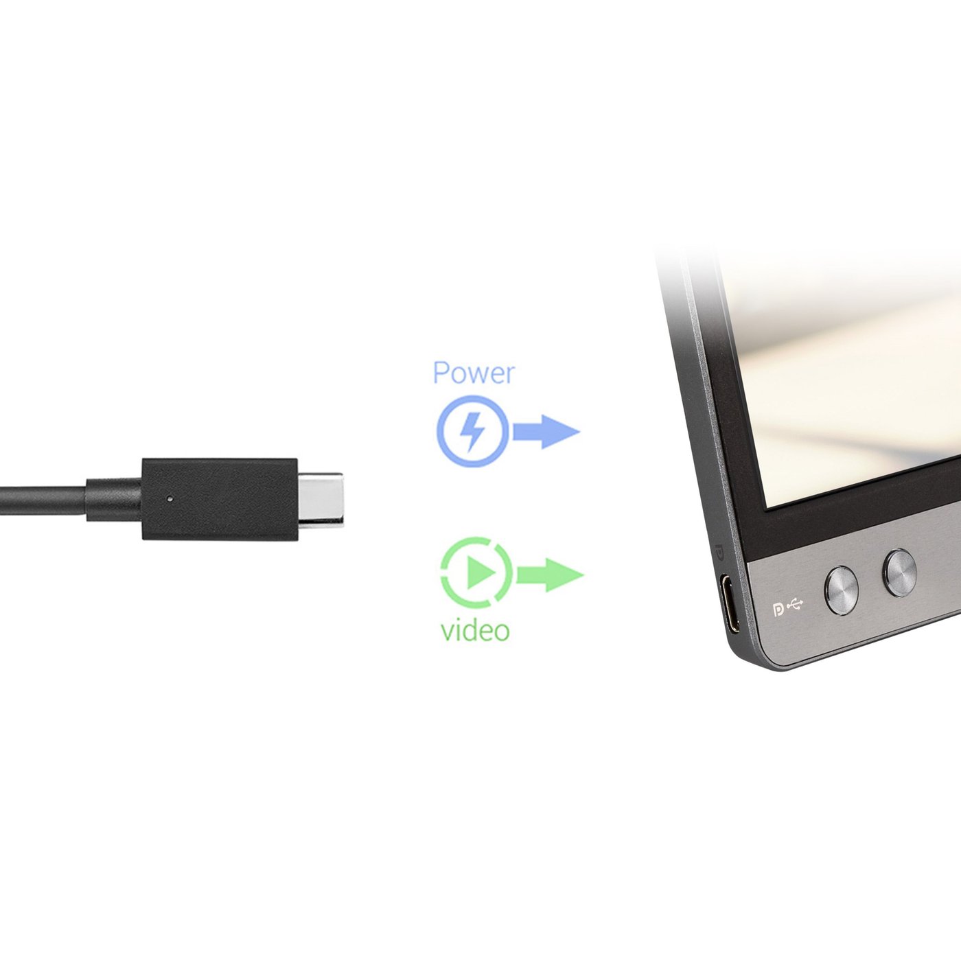 Asus ZenScreen MB14AC Portabel monitor 14" USB-A/USB-C