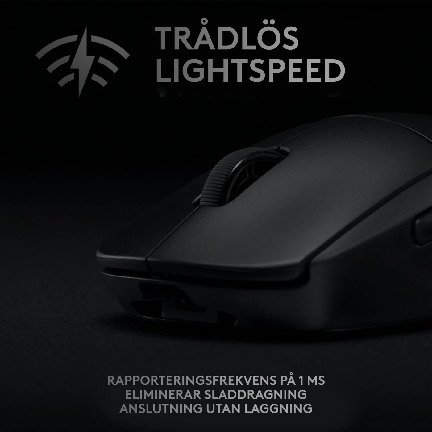 Logitech G Pro Trådlös gaming-mus för proffs