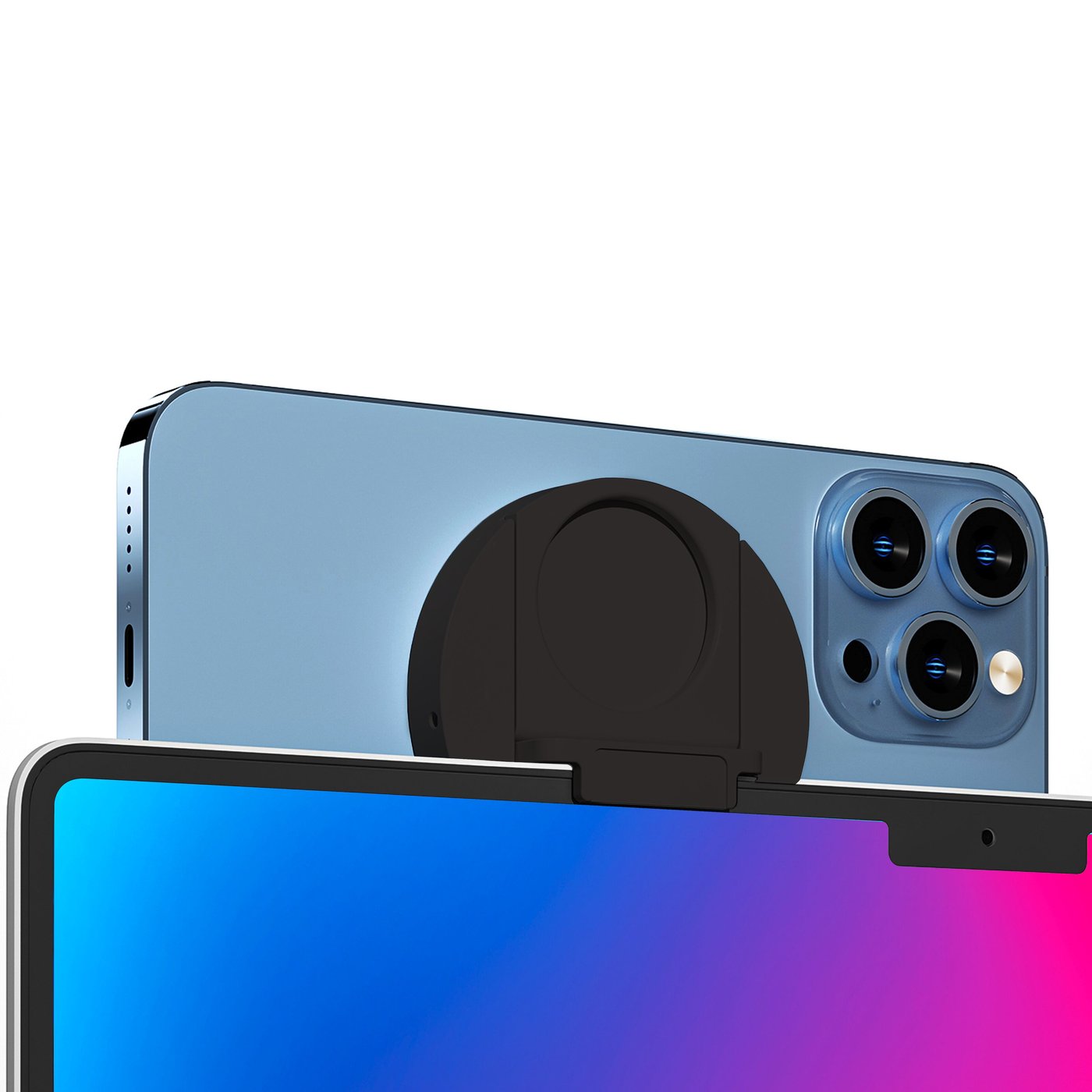 Linocell Magnetisk webkamerafeste for iPhone