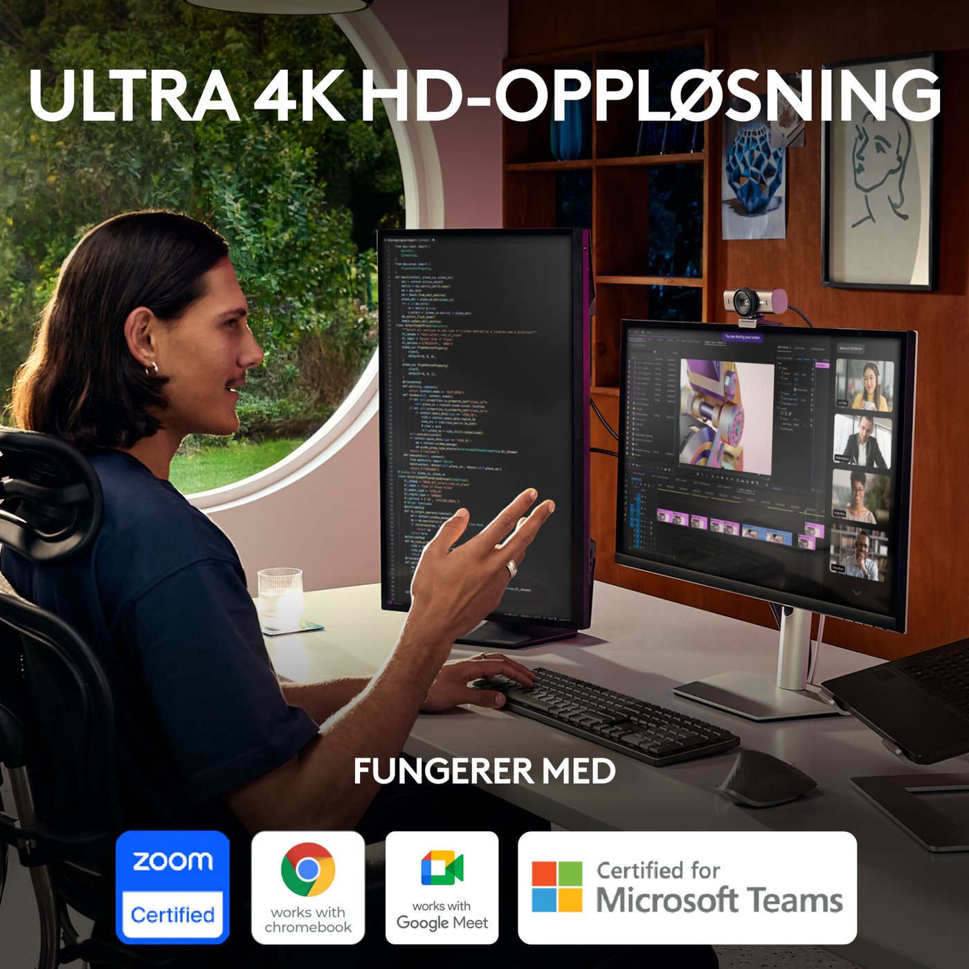 Logitech MX Brio 4K Webkamera