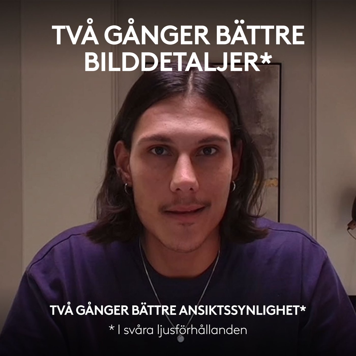 Logitech MX Brio 4K webbkamera