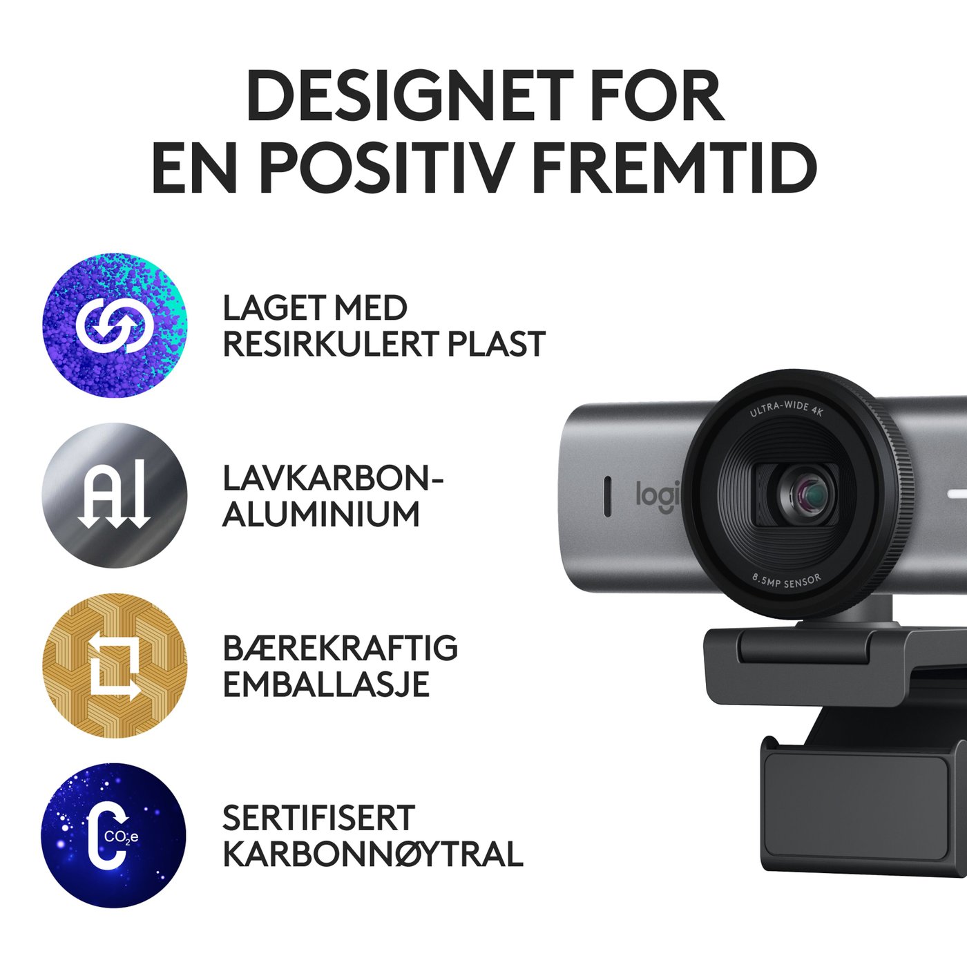 Logitech MX Brio 4K Webkamera