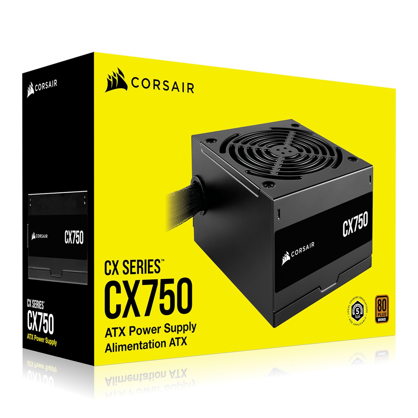 Corsair CX750 750 W Bronze Strømforsyning