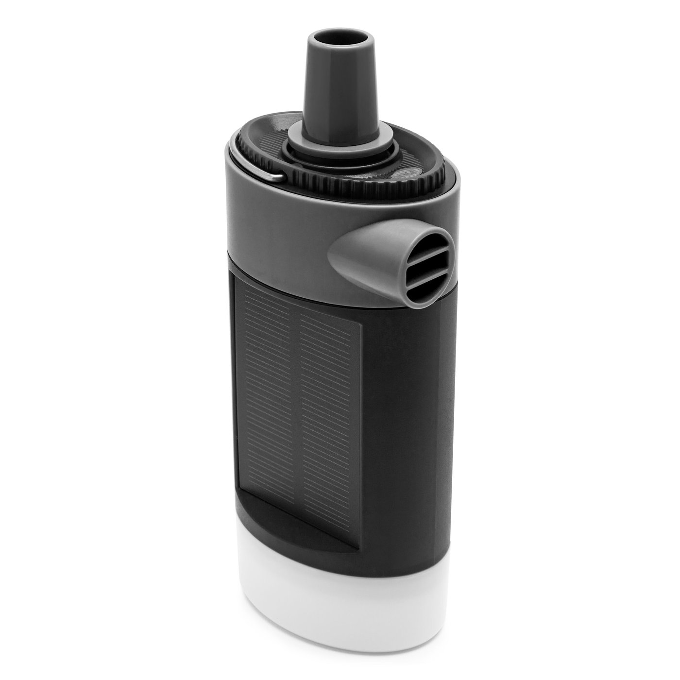 Luxorparts Solcellepumpe med lykt og powerbank-funksjon