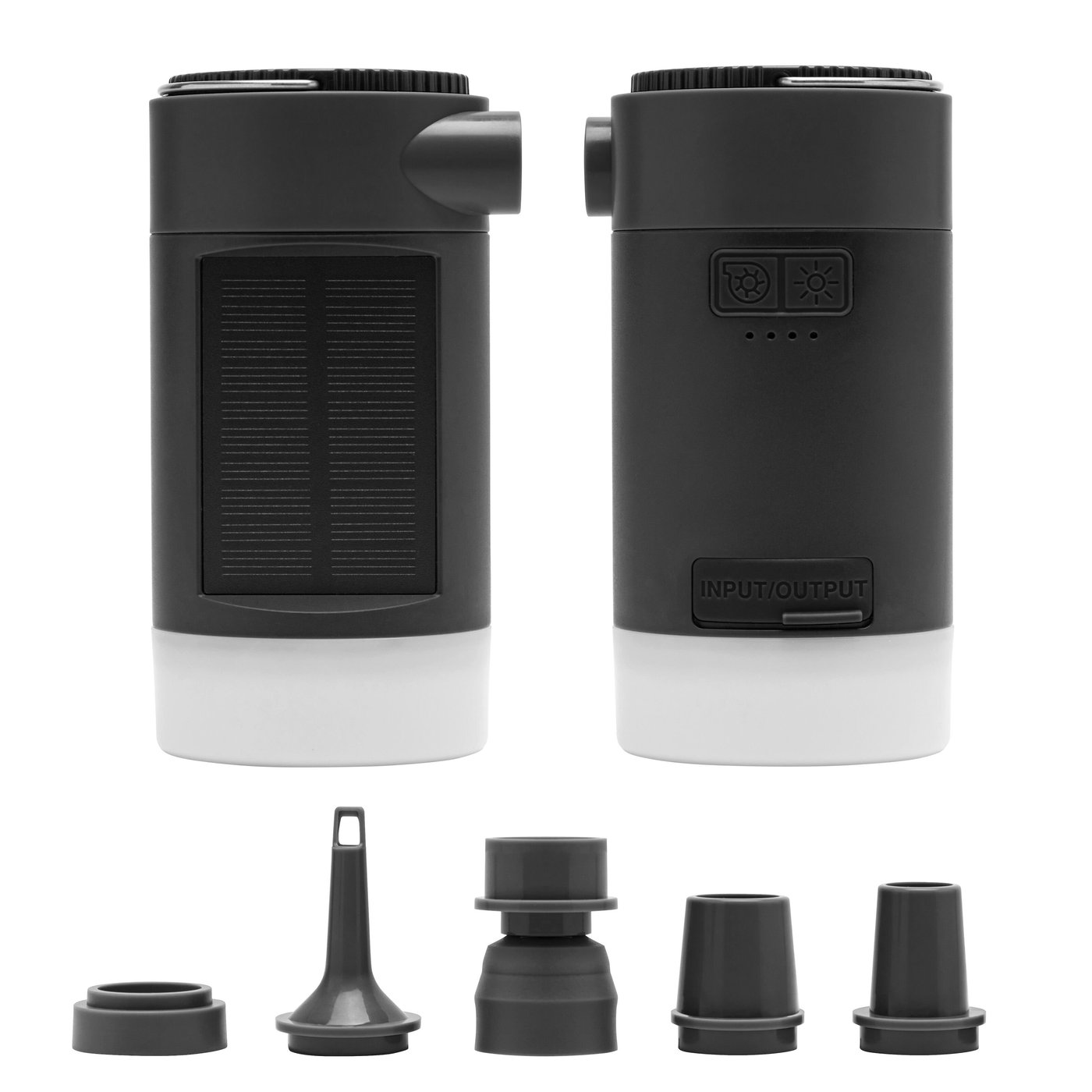 Luxorparts Solcellspump med lykta och powerbank-funktion