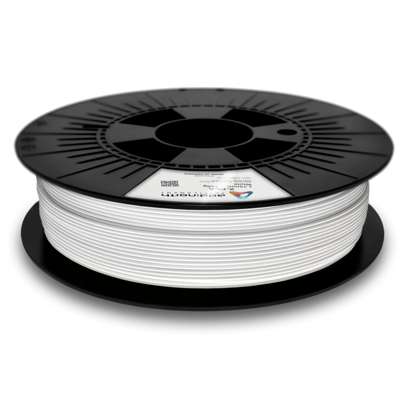 Addnorth X-PLA-filament för 3D-skrivare 1,75 mm Vit
