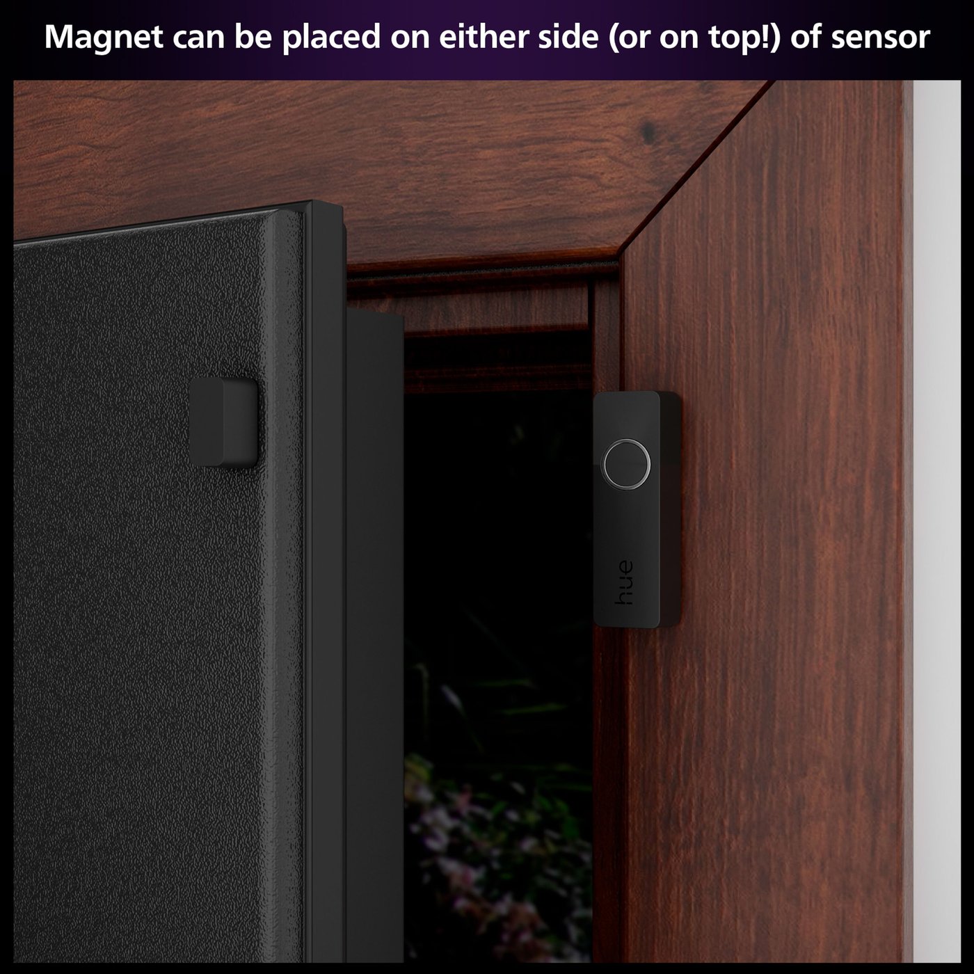 Philips Hue Secure Kontaktsensor - Svart 1-pk.