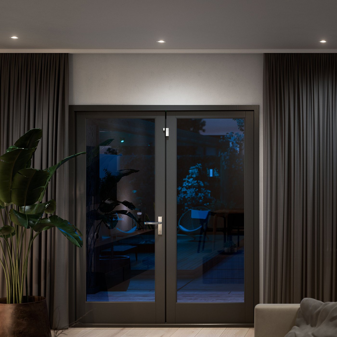 Philips Hue Secure Kontaktsensor - Hvit 1-pk.